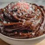 vegan chocolate avocado mousse for two - featured image