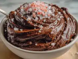 vegan chocolate avocado mousse for two - featured image