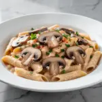 vegan creamy Cajun mushroom pasta - featured image