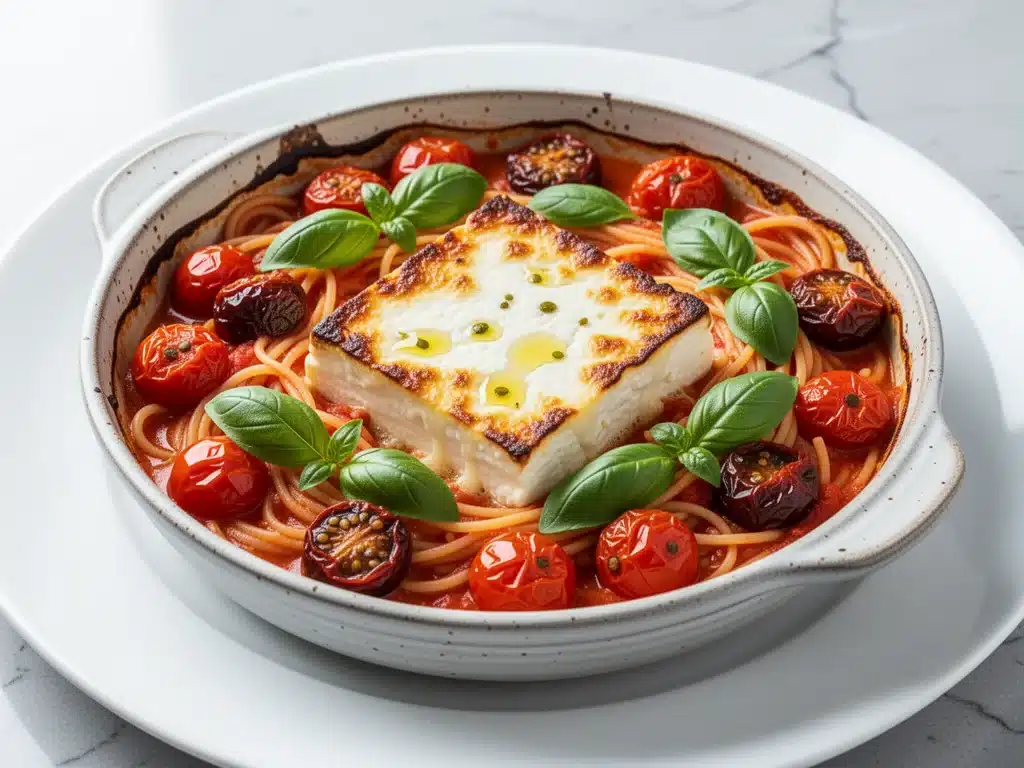 Home 3 viral baked feta pasta - featured image