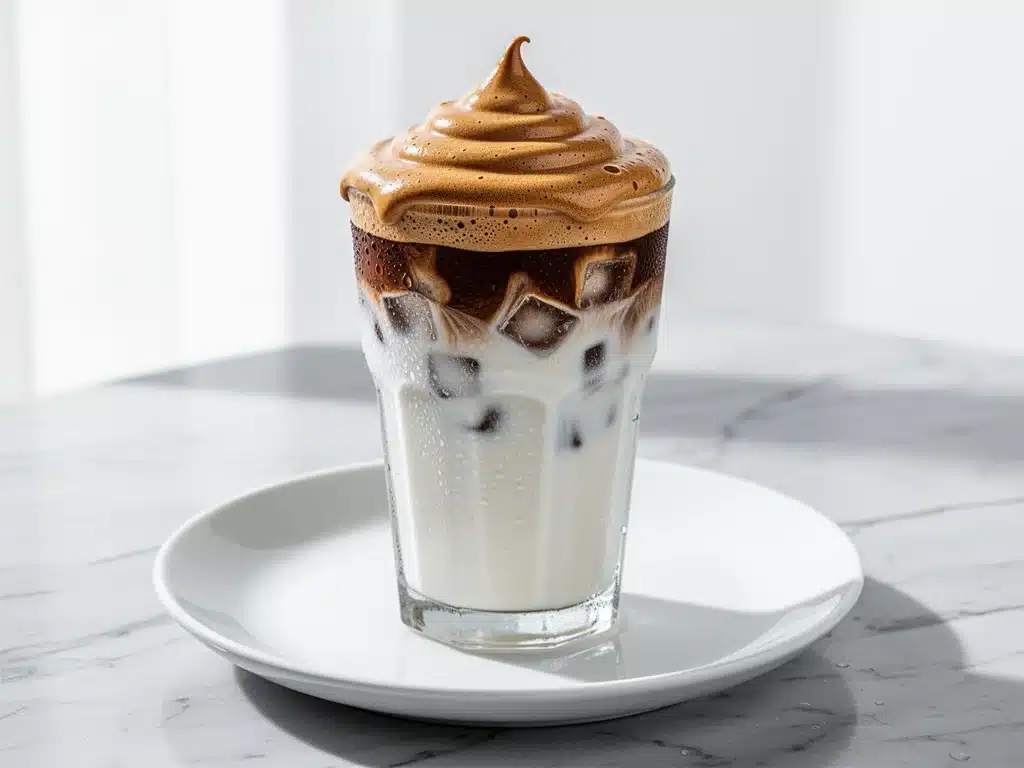 whipped dalgona coffee - featured image